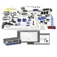Equipos de física PASCO con múltiples accesorios